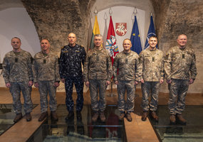 Seržanto majono kariniai laipsniai suteikti penkiems vyriausiems puskarininkiams - 6