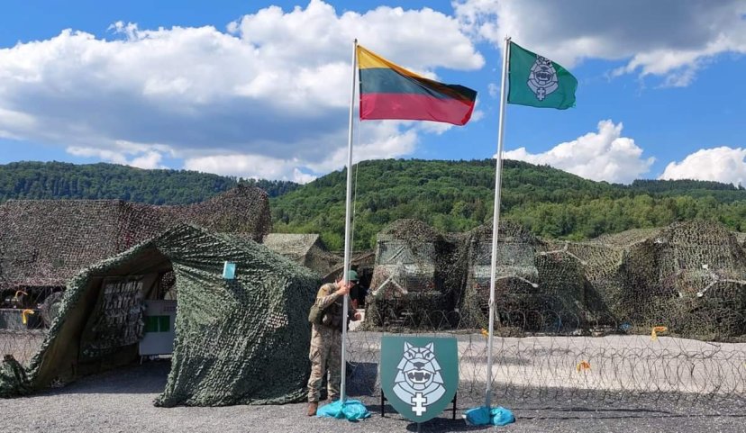 Lietuvos kariuomenės Pėstininkų brigada „Geležinis Vilkas“ dalyvauja pratybose „Schneller Degen...
