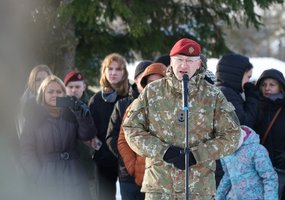 Minaičiuose prisiekė nauji kariai savanoriai - 1
