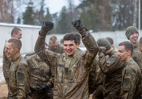 Jaunųjų inžinierių rengimo pabaigą vainikavo berečių įteikimo ceremonija - 5