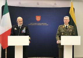 Chief of Defence of Italy on a visit in Lithuania: Rotational Air Defence model and Lithuania’s... - 6