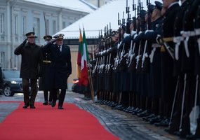 Lietuvoje vieši Italijos kariuomenės vadas, aptarti rotacinio Oro gynybos modelio mokymai ir... - 3