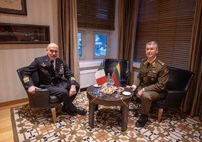 Lietuvoje vieši Italijos kariuomenės vadas, aptarti rotacinio Oro gynybos modelio mokymai ir... - 5