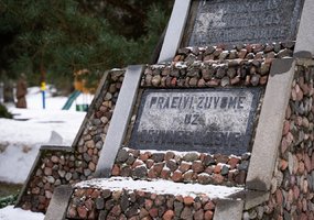 Kariai savanoriai prisiekė Adolfo Ramanausko-Vanago priesaikos vietoje - 1