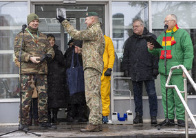 Pagerbiant Sausio 13-osios aukas surengtas 32-asis pagarbos bėgimas „Gyvybės ir mirties keliu“ - 7