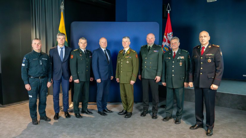 Lietuvos kariuomenė su institucijomis atnaujino bendradarbiavimo planus, užtikrinama greita...