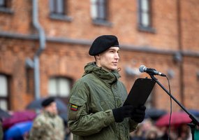 Lietuvos kariuomenės rezervą papildė dar viena jaunųjų karo inžinierių laida - 7