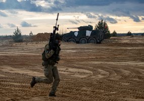 Baigėsi pratybos „Aršus Vilkas 24/1“: gynybos operaciją stebėjo ir Kuigalių miestelio gyventojai - 2