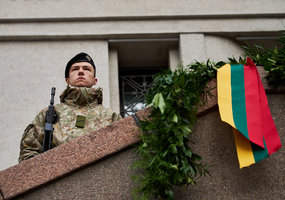 Lietuvos Respublikai prisiekė jaunesniųjų karininkų vadų mokymų klausytojai - 7
