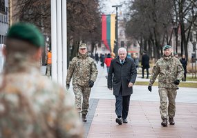 Iš misijos Irake grįžusiems kariams padėkota už tarptautinių įsipareigojimų vykdymą - 1
