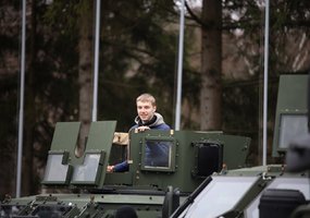 Dragūnų batalione – moksleivių pažintis su Lietuvos kariuomene - 4