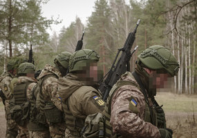 Lietuvos kariuomenės mokykloje baigėsi Tarptautinis instruktoriaus kursas kariams iš Ukrainos - 1