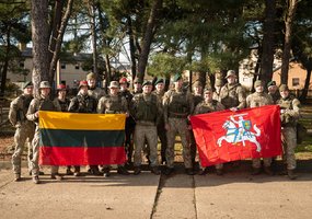 Mokymo misijoje „Interflex“ rengiami nauji ir karinėse operacijose dalyvavę Ukrainos kariai - 8