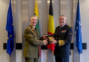 Lietuvos kariuomenės vadas: vertiname ilgalaikį Belgijos įsipareigojimą kolektyvinei gynybai - 5