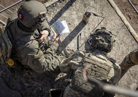 Lithuanian Land Forces personnel train in multinational CPX in Poland - 2