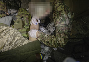 Lietuvos karo medikai rengia ukrainiečių karius - 5