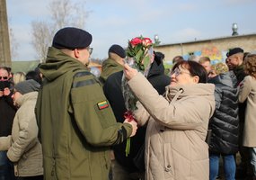 KOP Oro gynybos batalione parengta 10-oji NPPKT karių laida  - 7