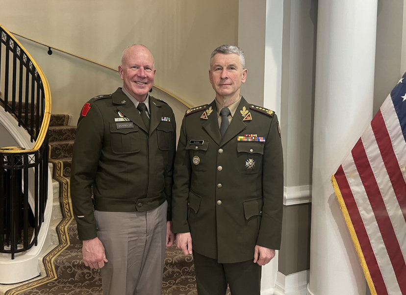 Vašingtone aptartas Lietuvos ir JAV bendradarbiavimas vystant nacionalinės divizijos pajėgumą 