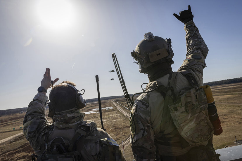 Special Operations Forces of NATO’s newest member Sweden and Lithuania trained destroying...