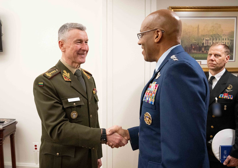 Collective defence addressed at U.S.-Lithuanian CHOD meeting
