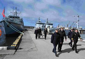 Klaipėdoje lankėsi Vokietijos karinių jūrų pajėgų vadas - 2