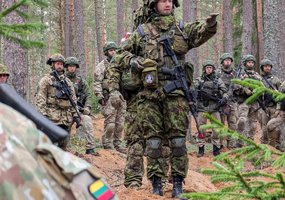 Lietuvos kariai savanoriai dalyvavo tarptautinėse pratybose Estijoje - 1