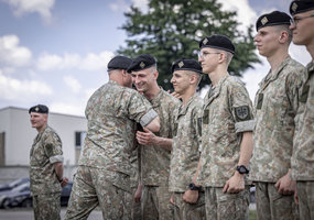 Parengtąjį Lietuvos kariuomenės rezervą papildė išskirtinė karo inžinierių laida  - 9