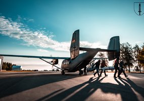 Baigėsi tarptautinės SOP pratybose „Liepsnojantis kalavijas 2024“. Bombonešis B52 metė lazeriu... - 11
