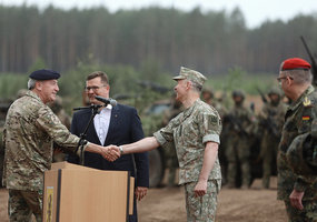Baigėsi pratybos „Grand Quadriga 2024“, įvertintas NATO gynybos planų efektyvumas, vyks... - 12