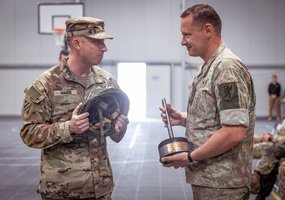 Pabradės poligone vyko JAV rotacinių pajėgų vienetų pasikeitimo ceremonija - 5