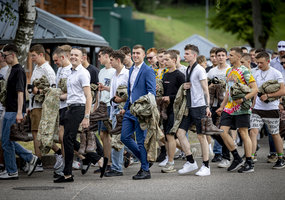 Parengtąjį Lietuvos kariuomenės rezervą papildė išskirtinė karo inžinierių laida  - 15