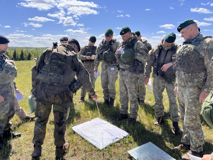 Pėstininkų brigada „Geležinis Vilkas“ dalyvauja tarptautinėse pratybose „Grand Quadriga 2024“