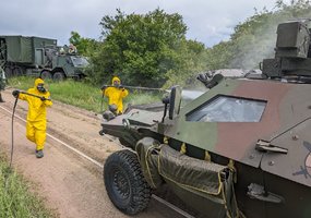 Baigėsi tarptautinės cheminės, biologinės, radiologinės ir branduolinės saugos vienetų pratybos... - 3