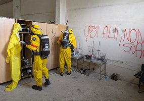 Baigėsi tarptautinės cheminės, biologinės, radiologinės ir branduolinės saugos vienetų pratybos... - 4