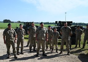Atidarytas pirmasis Lietuvos kariuomenės Judėjimo kontrolės centro muitinės sandėlis - 1