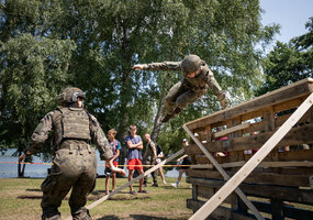 34-ąjį kartą organizuojamose Savanorių žaidynėse nugalėtojais tapo Žemaičių rinktinės kariai - 7