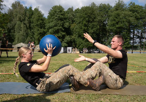 34-ąjį kartą organizuojamose Savanorių žaidynėse nugalėtojais tapo Žemaičių rinktinės kariai - 12