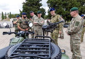 Lietuvos ir Portugalijos kariuomenių vadai aptarė NATO gynybos planus ir rotacinių pajėgų... - 15