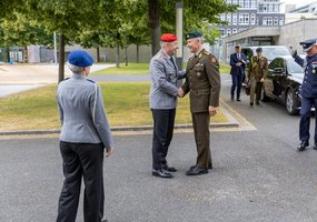 Kariuomenės vadui įteiktas aukščiausias Vokietijos valstybinis apdovanojimas - 1