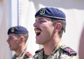 Išlydėti tarnybą Lietuvoje baigę septintojo Portugalijos rotacinių pajėgų kontingento kariai - 5