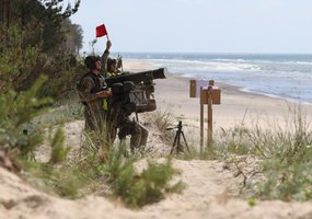 International live-fire drills Baltic Zenith 2024 with airborne targets took place in Latvia - 2