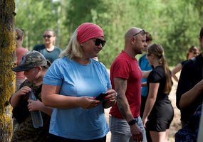 Gaižiūnų poligone vyko žygis „Radvilų keliai“ - 2
