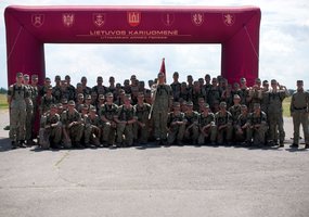 Gaižiūnų poligone vyko žygis „Radvilų keliai“ - 5
