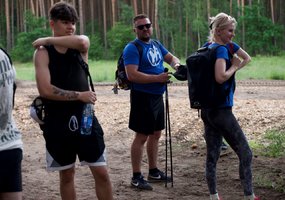 Gaižiūnų poligone vyko žygis „Radvilų keliai“ - 4