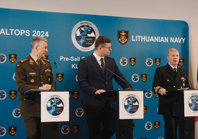 Kariuomenės vadas: „BALTOPS24 - aiški žinia priešui, kad NATO čia” - 9