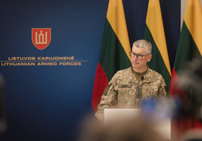 Kariuomenės vadas su JAV Sausumos pajėgų vadu aptarė bendradarbiavimą kuriant Lietuvos diviziją,... - 6