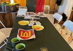 Norvegijos lietuvių bendruomenės jaunimas su Lietuvos kariuomene susipažino per išbandymų kelią - 4