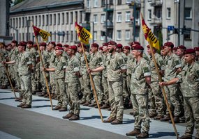 Pasikeitė dviejų Krašto apsaugos savanorių pajėgų rinktinių vadai - 10