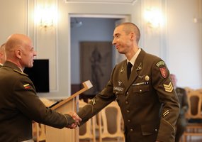 Lietuvos kariuomenės mokykloje išleistas Puskarininkių karjeros III pakopos kursas - 5