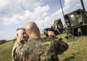 Lietuvoje dislokuojama Nyderlandų oro gynybos sistema „Patriot“ - 1